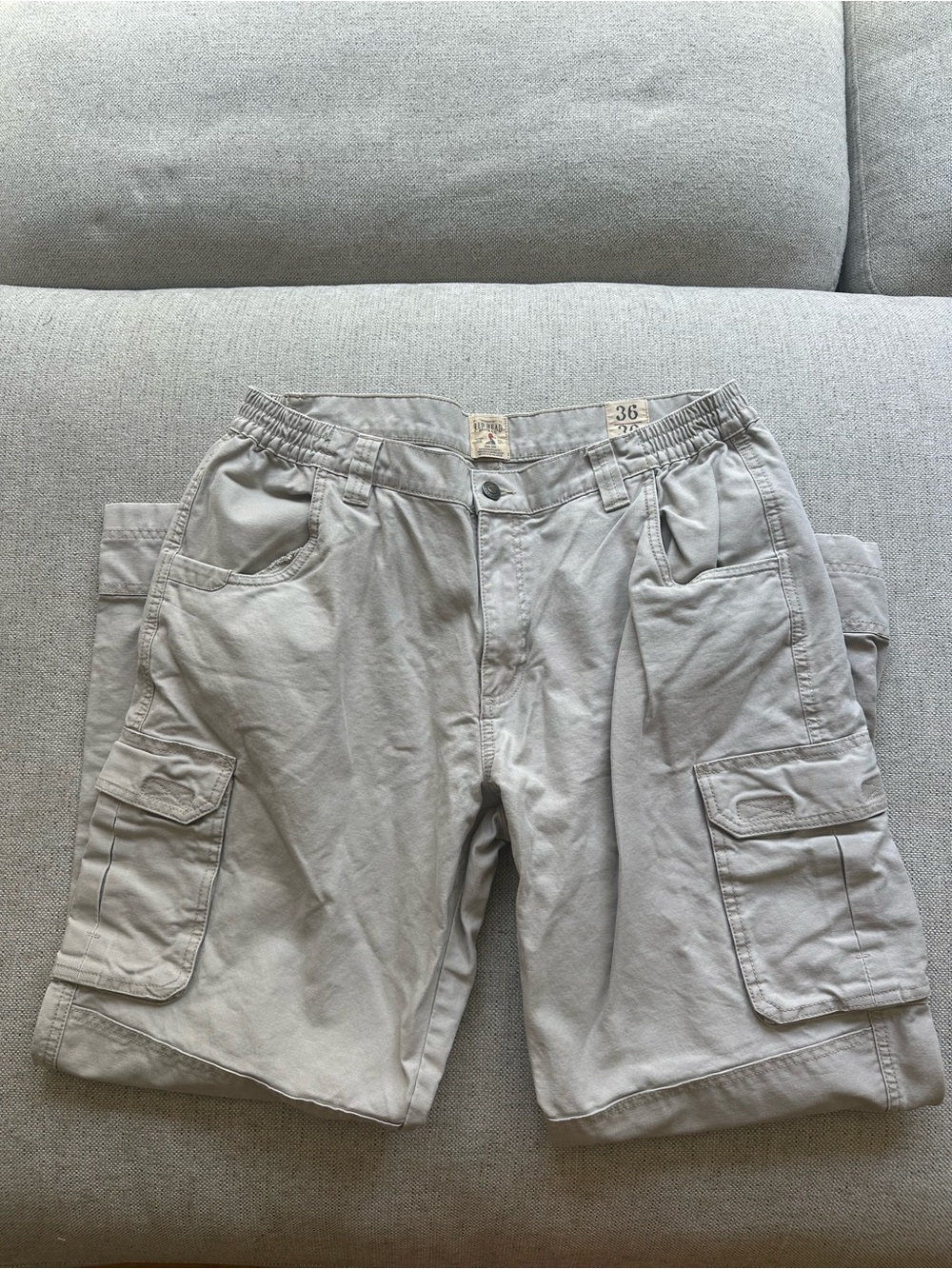 RedHead Brand Co. Heavy-Duty Tactical Cargo Pants Men’s 36” x 30”